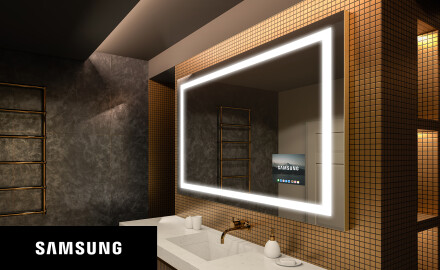Badkamerspiegel met verlichting LED SMART L15 Samsung