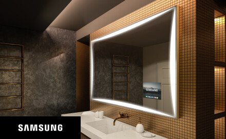 Badkamerspiegel met verlichting LED SMART L77 Samsung