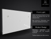Spiegel met verlichting LED SMART L136 Samsung #6