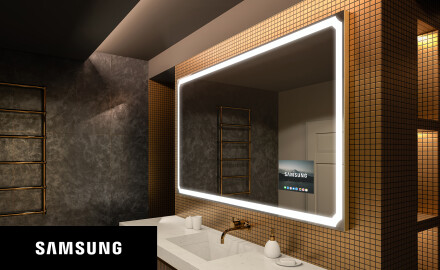 Badkamerspiegel met verlichting LED SMART L138 Samsung