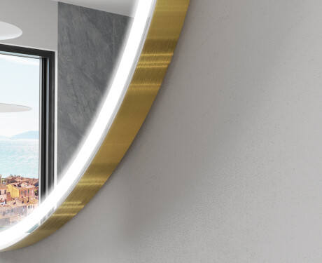 Onregelmatige Spiegel badkamer LED SMART O222 Google #5