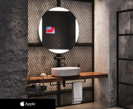Ronde Spiegel badkamer LED SMART L116 Apple