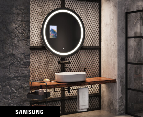 Ronde Spiegel badkamer LED SMART L33 Samsung #1