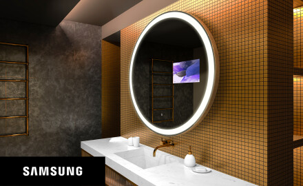 Ronde Spiegel badkamer LED SMART L76 Samsung
