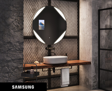 Ronde Spiegel met verlichting LED SMART L114 Samsung #1