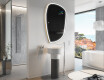 Onregelmatige Spiegel met verlichting LED SMART I222 Google #9