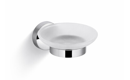 CLASSIC - Zeepbakje / chroom, mat glas