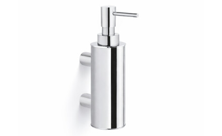 CLASSIC - Dispenser voor vloeibare zeep / bevestiging met twee punten / chroom