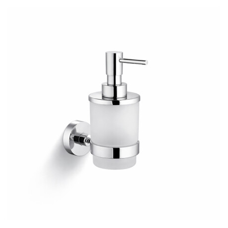 CLASSIC - Dispenser voor vloeibare zeep / mat glas / chroom #1
