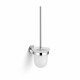 CLASSIC - Hangende toiletborstel / mat glas / chroom #1