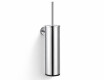 CLASSIC – Hoge hangende toiletborstel / metalen houder, kunststof inzetstuk / chroom