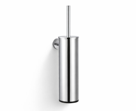 CLASSIC – Hoge hangende toiletborstel / metalen houder, kunststof inzetstuk / chroom