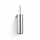 CLASSIC – Hoge hangende toiletborstel / metalen houder, kunststof inzetstuk / chroom #1