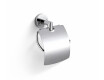 CLASSIC - Toiletrolhouder / met beschermkap / chroom