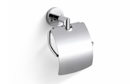 CLASSIC - Toiletrolhouder / met beschermkap / chroom