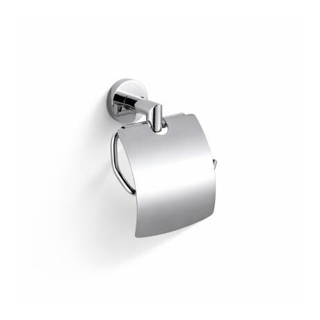CLASSIC - Toiletrolhouder / met beschermkap / chroom #1