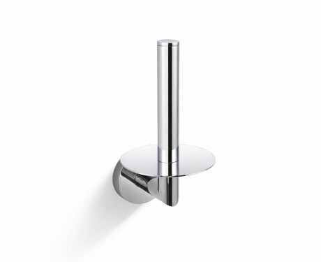 CLASSIC - Houder met rozet voor een reserverol toiletpapier / chroom