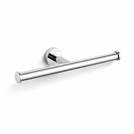 CLASSIC - Houder voor twee rollen toiletpapier / zonder afdekking / chroom #1