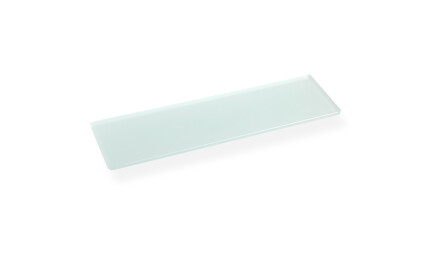 CLASSIC - Plank 40 voor onder de spiegel, zonder handgrepen / mat glas