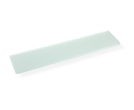 CLASSIC-Plank 60 voor onder de spiegel, zonder handgrepen / mat glas