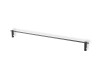 CLASSIC-Reling 50 voor glazen plank 07.80160 / matzwart