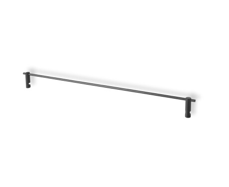 CLASSIC-Reling 50 voor glazen plank 07.80160 / matzwart