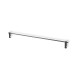 CLASSIC-Reling 50 voor glazen plank 07.80160 / matzwart #1