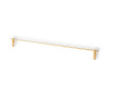 CLASSIC-Reling 50 voor glazen plank 07.80160 / goudkleurig glanzend