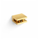 CLASSIC - Beugel/klem voor glazen planken 07.80160/50/40/30 - 2 stuks / glanzend goud #1