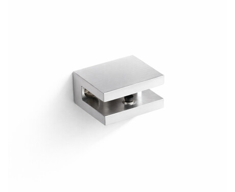 CLASSIC - Beugel/klem voor glazen planken 07.80160/50/40/30 - 2 stuks / chroom