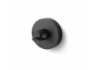CLASSIC - Beugel met rozet voor glazen planken 07.80160/50/40/30 - 2 stuks / matzwart