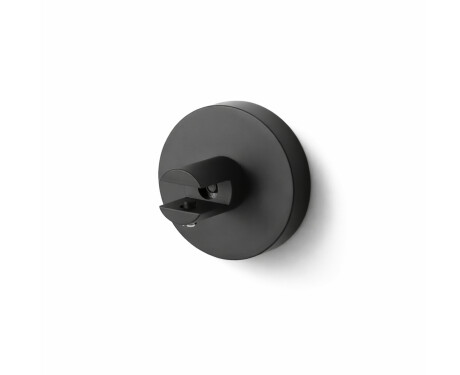 CLASSIC - Beugel met rozet voor glazen planken 07.80160/50/40/30 - 2 stuks / matzwart