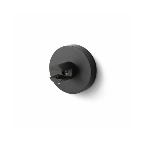 CLASSIC - Beugel met rozet voor glazen planken 07.80160/50/40/30 - 2 stuks / matzwart #1
