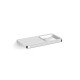 NEXT - Enkelvoudige houder met plank / * glas apart te bestellen / chroom #1
