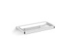 NEXT-Dubbele houder / * glas apart te bestellen / chroom