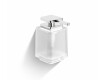 NEXT - Dispenser voor vloeibare zeep, zonder houder / chroom, mat glas