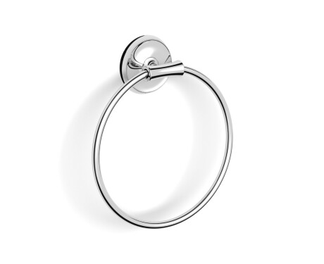 MONACO - Handdoekhouder - ring / chroom