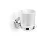 MONACO - Handgreep met beker / chroom, mat glas