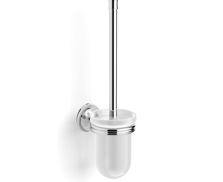 MONACO – Hangende toiletborstel / chroom, mat glas