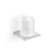 MILANO - Handgreep met beker / chroom, mat glas #1