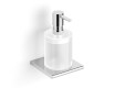 MILANO - Dispenser voor vloeibare zeep / chroom, mat glas