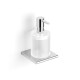 MILANO - Dispenser voor vloeibare zeep / chroom, mat glas #1