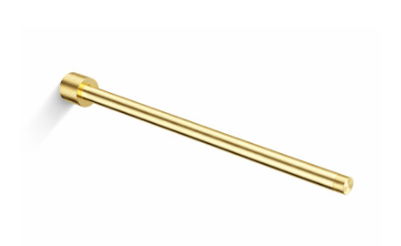 MEGAN - Handdoekhouder / rechtopstaand, enkel / geborsteld champagnekleurig goud