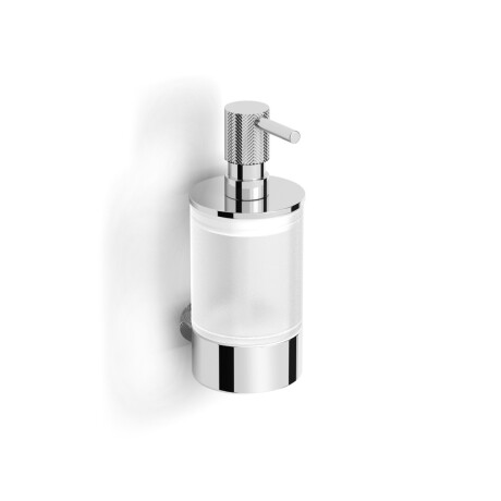 MEGAN - Dispenser voor vloeibare zeep / chroom, mat glas #1