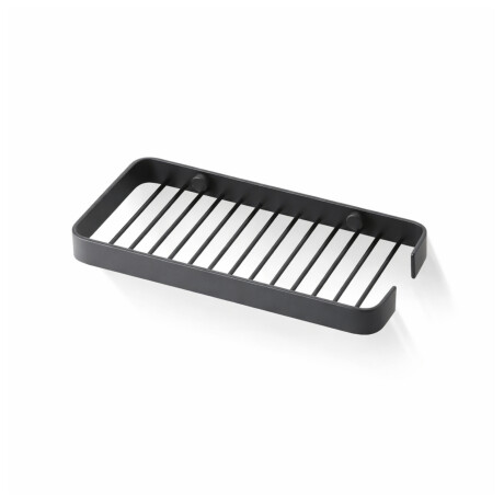 Mandje 20x10x2 / brede rand / matzwart #1