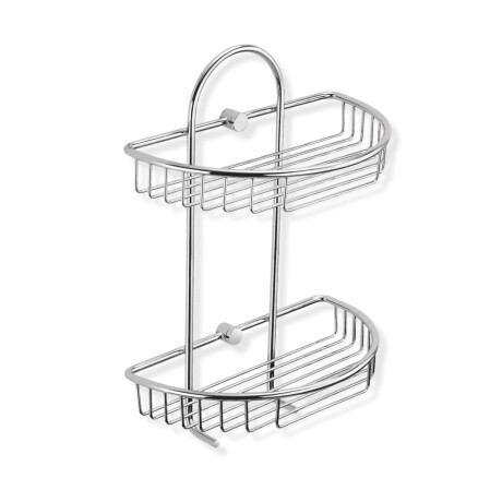 Dubbele mand / chroom #1