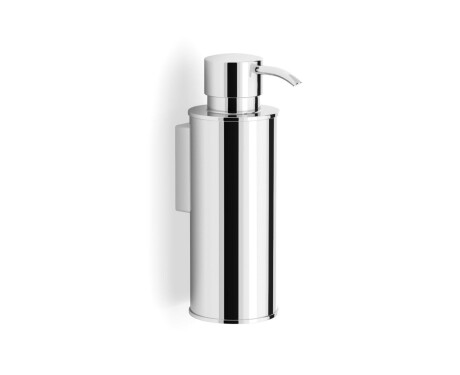 Vloeibare zeepdispenser 0,25 l / rond / chroom