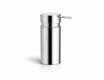 Vloeibare zeepdispenser 0,15 l / rond, voor op het aanrecht / chroom