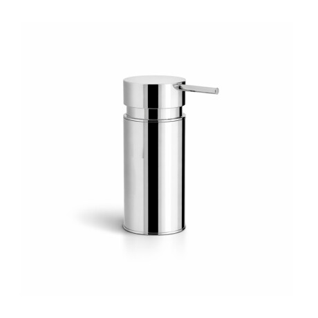 Vloeibare zeepdispenser 0,15 l / rond, voor op het aanrecht / chroom #1