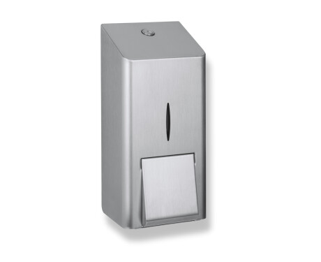 Vloeibare zeepdispenser 0,8 l, serie R10 / geborsteld staal